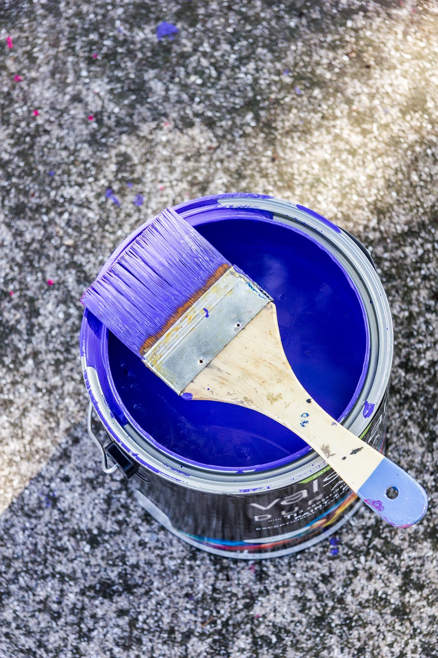 paint, brush, color